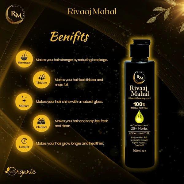 Rivaaj Mahal Hair Oil.
