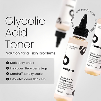 Urapra Glycolic Acid 7% Toning Solution     ( BUY ONE GET TWO FREE )