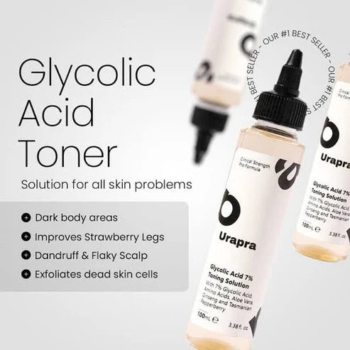 Urapra Glycolic Acid 7% Toning Solution