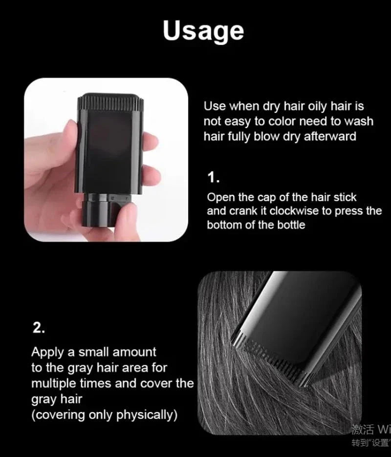 Comb Hair Dye 2-in-1 Instant | Water Proof & Sweat Proof